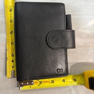 Eternal Leather Goods Pocket Wide TN with Initials CG